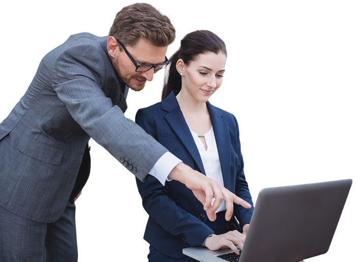 Finanzexperten bei der Arbeit